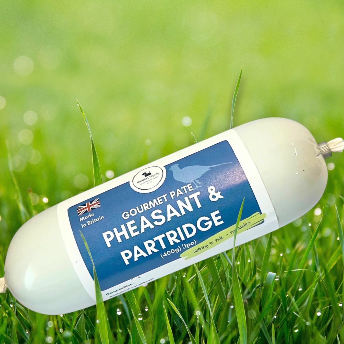 Pheasant & Partridge Pate for dogs 400g