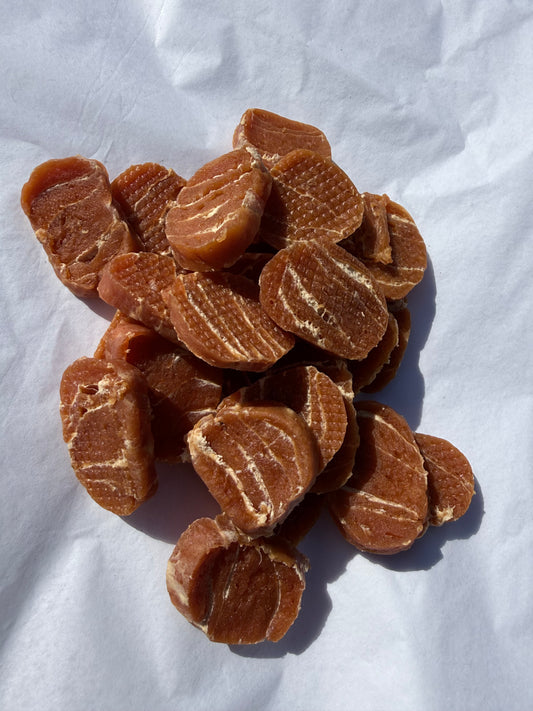 Salmon and Cod small Chips Natural Dog Treat