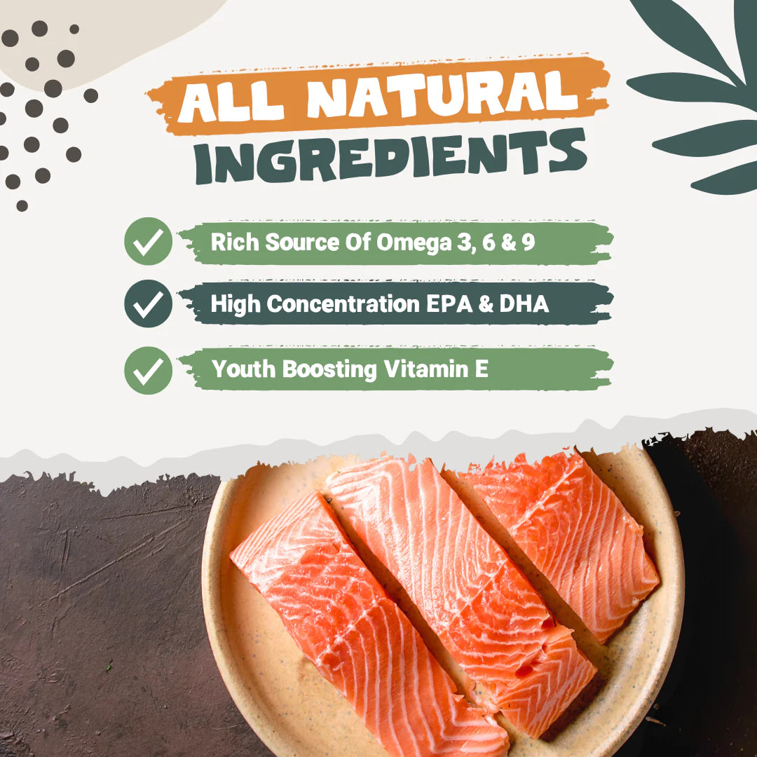 Pets Purest salmon Oil 300ml