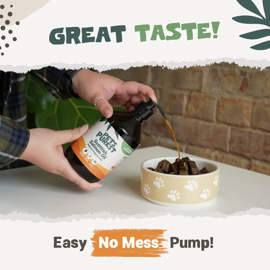 Pets Purest salmon Oil 300ml