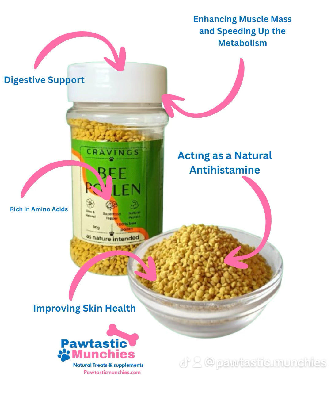 CRAVINGSPETCARE
Bee Pollen 90g