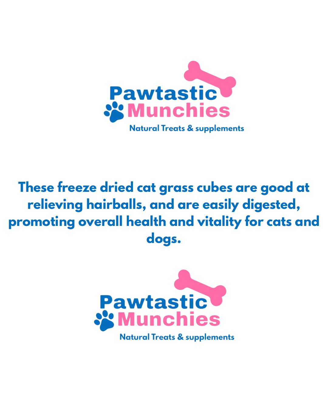 Freeze Dried Cat Grass Cubes 130g