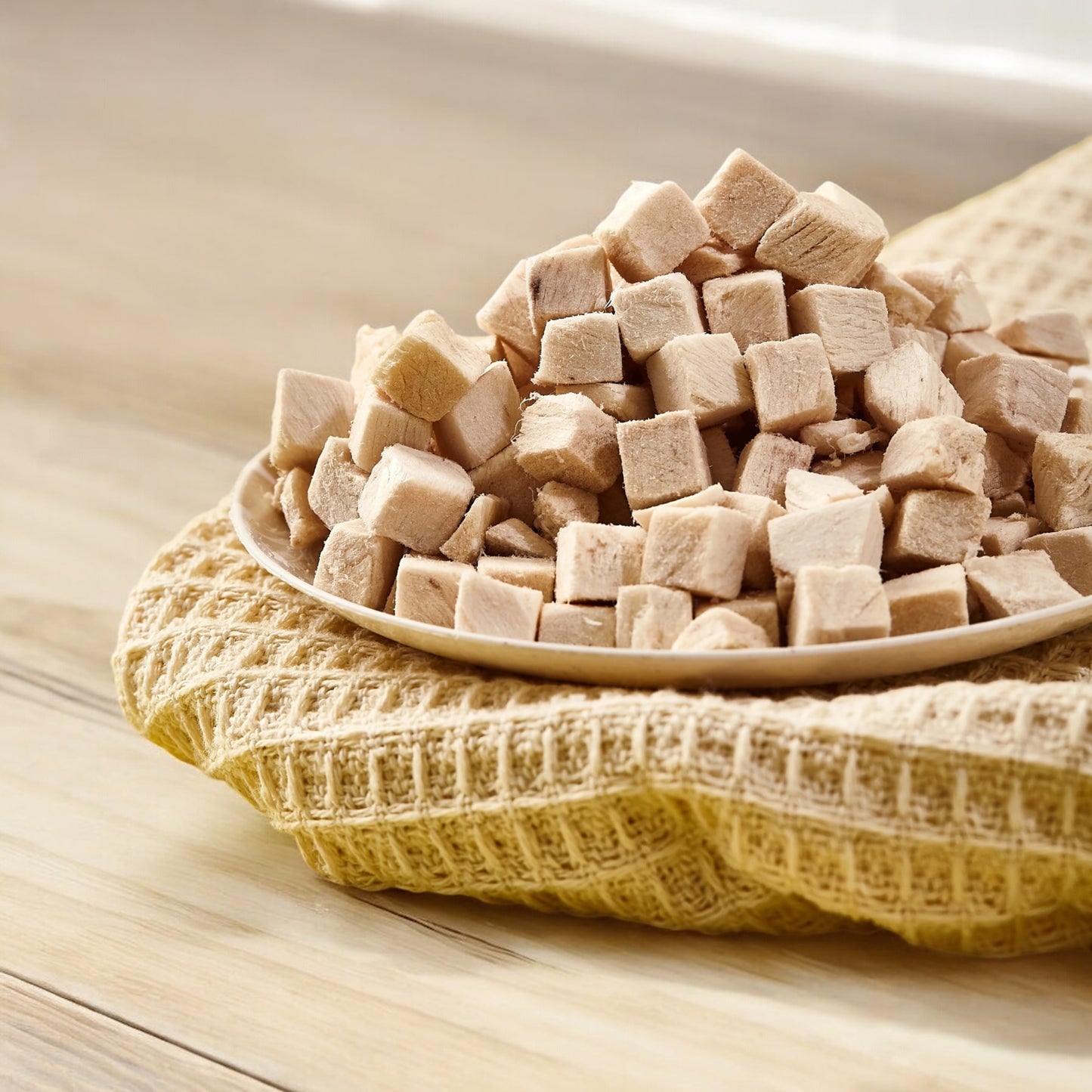 Pawtastic Munchies 100g freeze dried chicken cubes