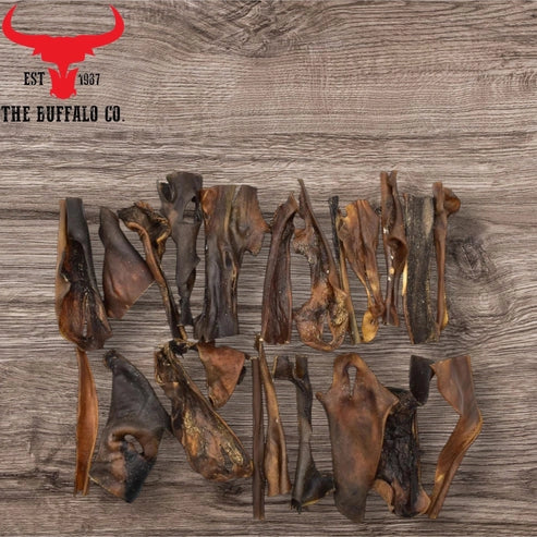 Buffalo Head Skin Natural Dog Treats