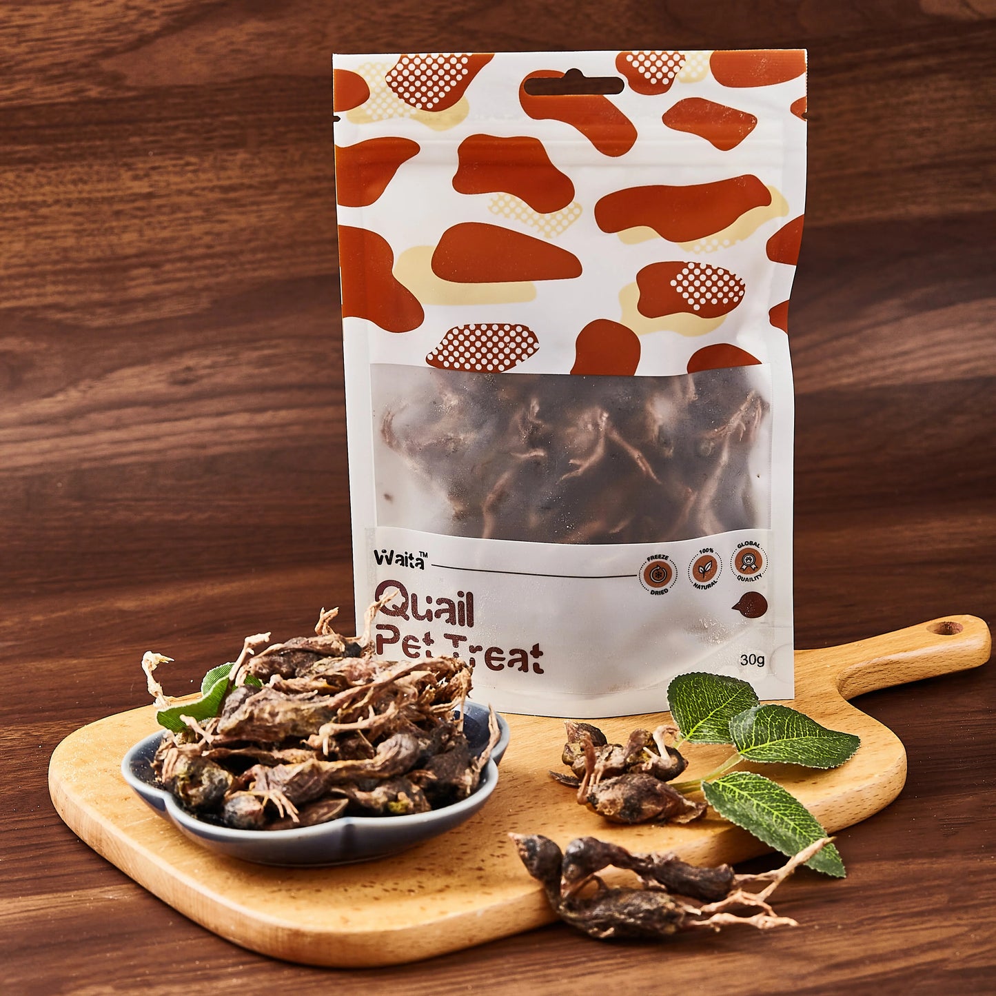 Waita Freeze Dried Quail 30g For Dogs and Cats