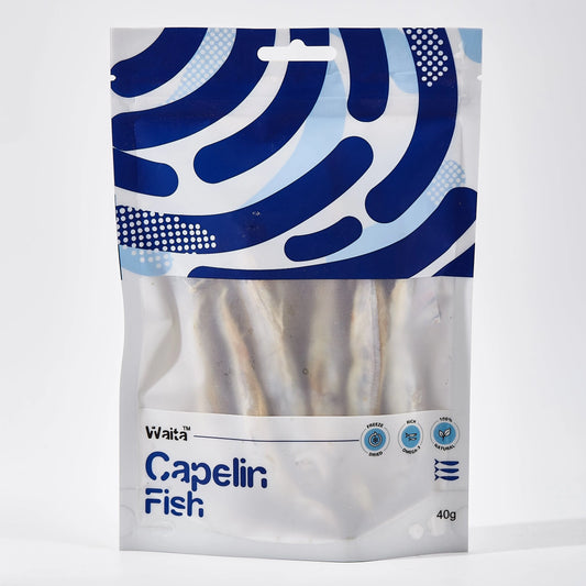 Waita Freeze Dried Capelin 40g for Dogs and Cats