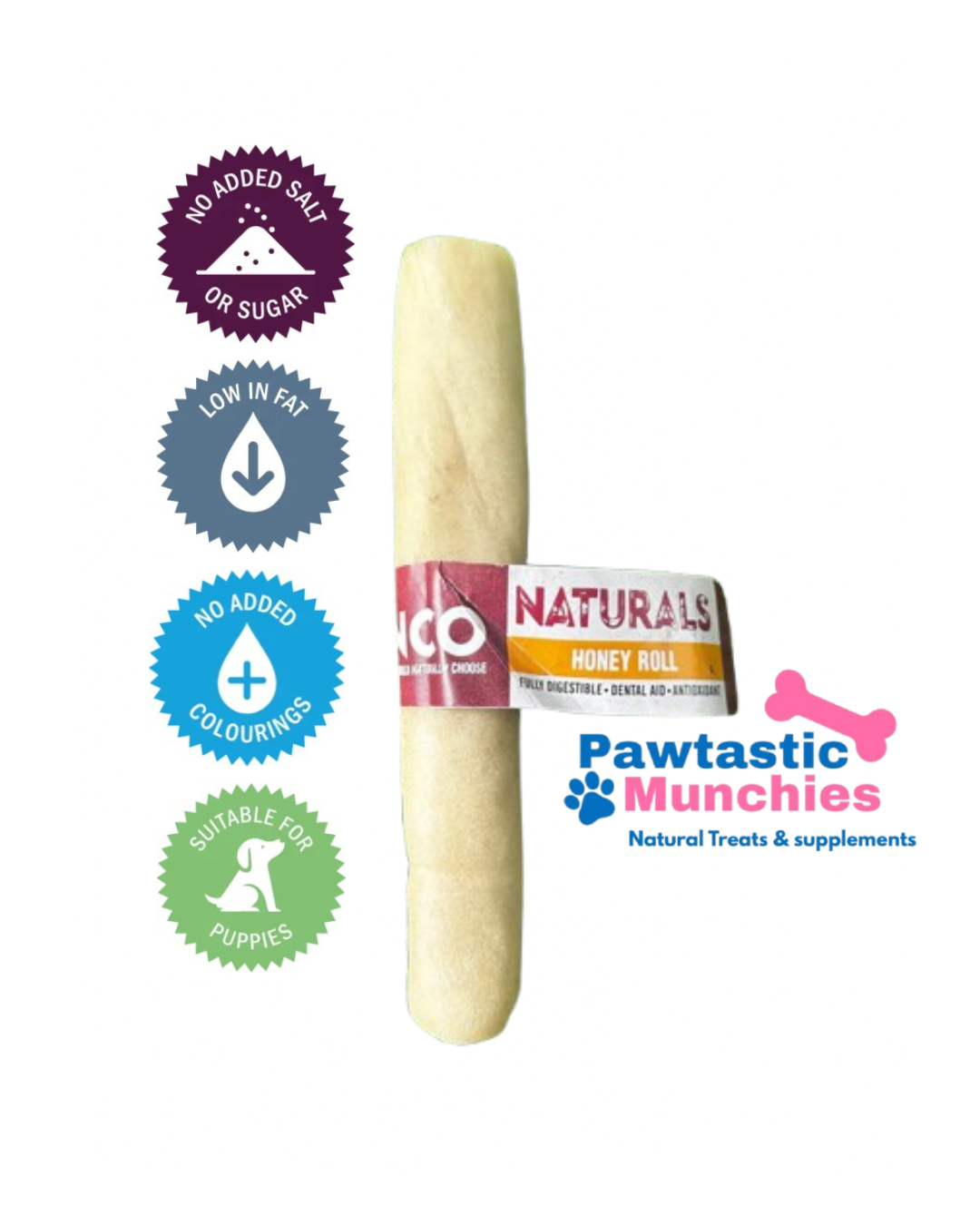 Anco Naturals Honey Roll
Nutrient rich treat with a hint of natural honey Anco