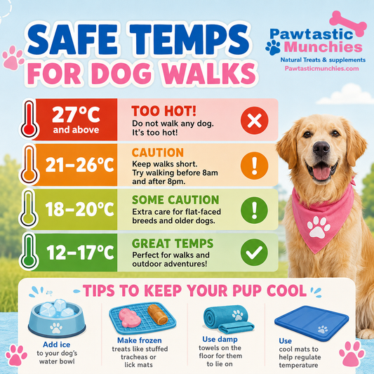 Safe Temperatures for Dog Walks: What Every Dog Own Pawtastic Munchies