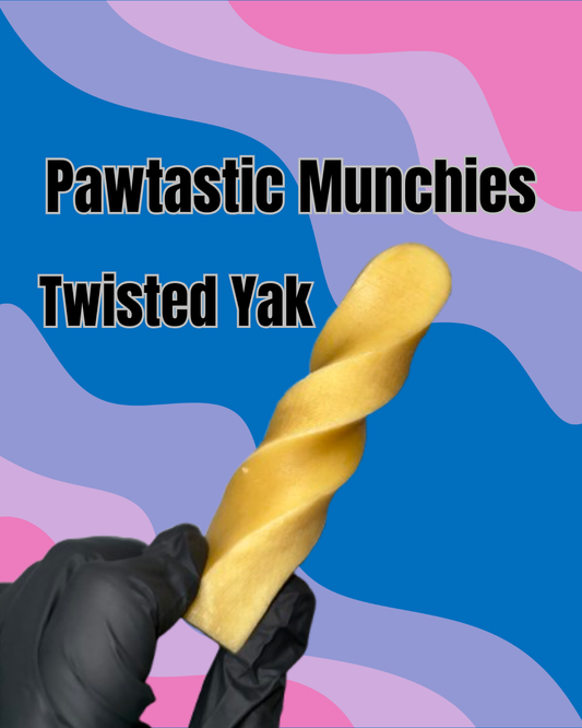 Twisted Yak -  Natural Long Lasting Dog Treats