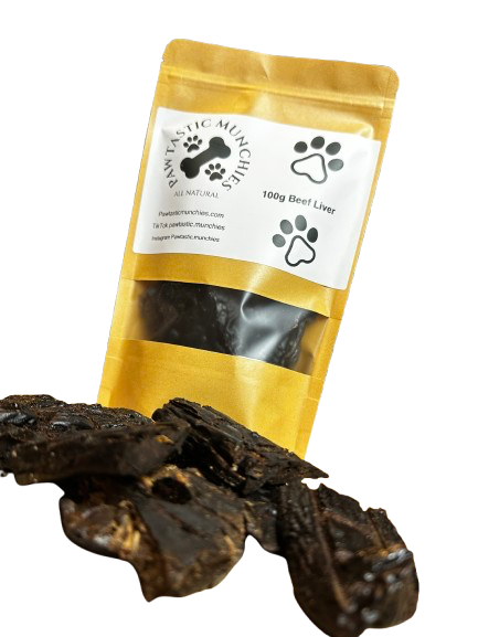 Pawtastic Munchies 100g Beef Liver