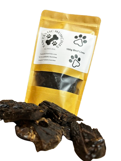 Pawtastic Munchies 100g Beef Liver