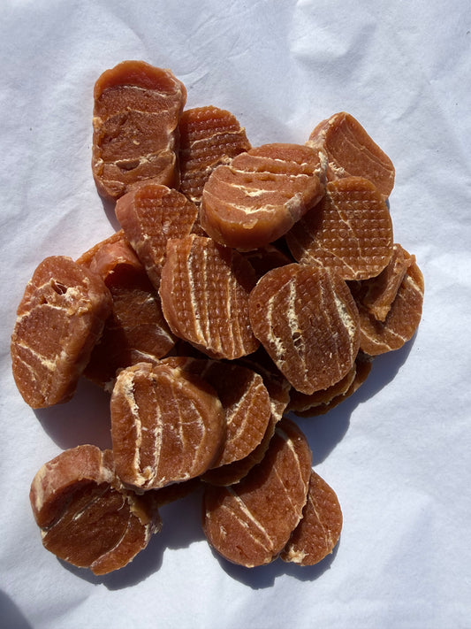 Salmon and Cod small Chips Natural Dog Treat