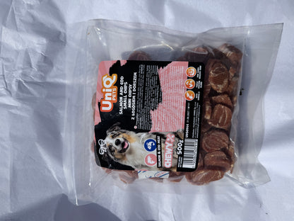 Salmon and Cod small Chips Natural Dog Treat