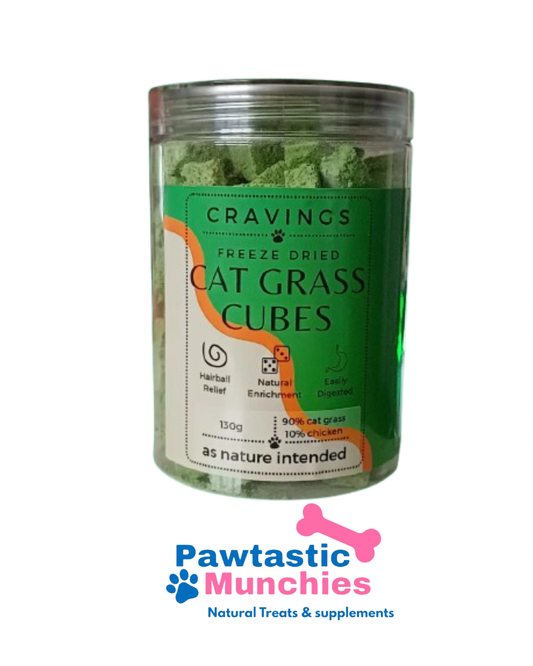 Freeze Dried Cat Grass Cubes 130g