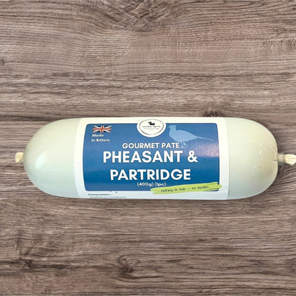 Pheasant & Partridge Pate for dogs  400g