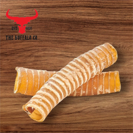Buffalo Trachea Cut - Long lasting Dog Treat