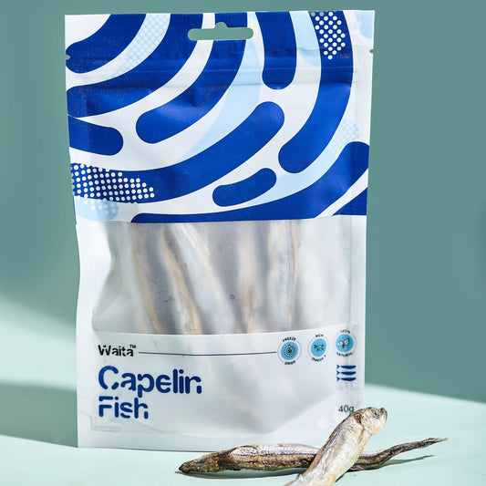 Waita Freeze Dried Capelin 40g for Dogs and Cats