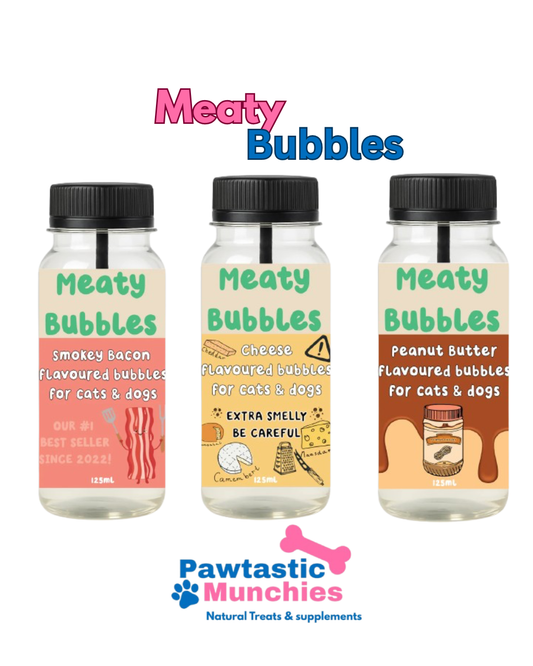 Meaty Bubbles - Fun activity for dogs and cats / mental situation