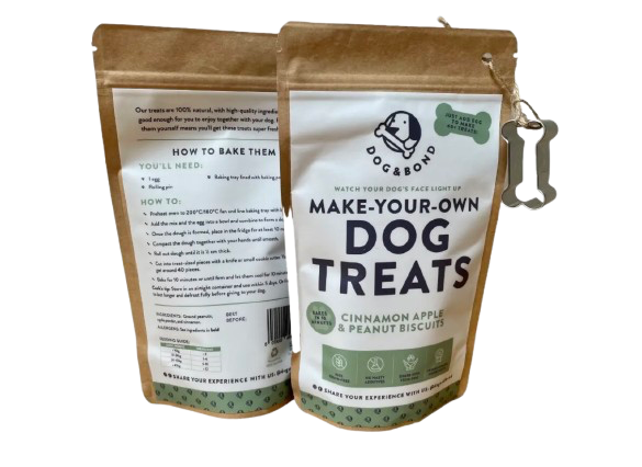 Make-Your-Own Dog Treats: with Cookie Cutter! 2 Flavours