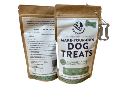 Make-Your-Own Dog Treats: with Cookie Cutter! 2 Flavours