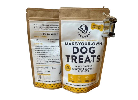 Make-Your-Own Dog Treats: with Cookie Cutter! 2 Flavours