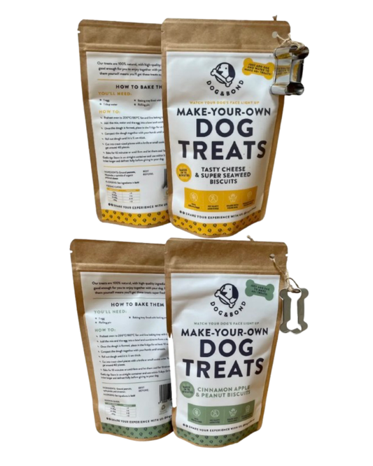 Make-Your-Own Dog Treats: with Cookie Cutter! 2 Flavours