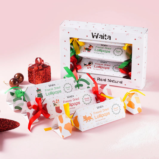 🎄 Waita Freeze Dried Christmas Cracker Gift Box Pawtastic Munchies