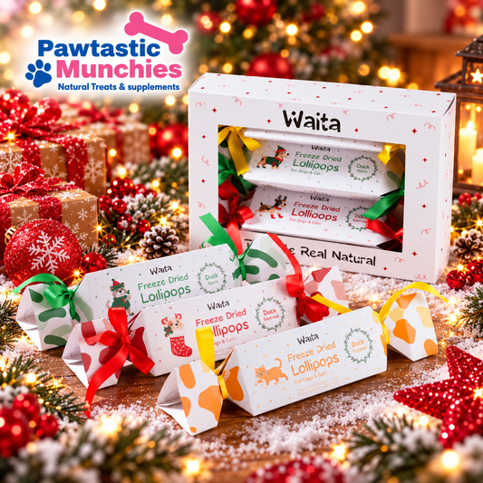 🎄 Waita Freeze Dried Christmas Cracker Gift Box Pawtastic Munchies