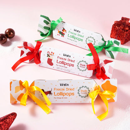 🎄 Waita Freeze Dried Christmas Cracker Gift Box Pawtastic Munchies