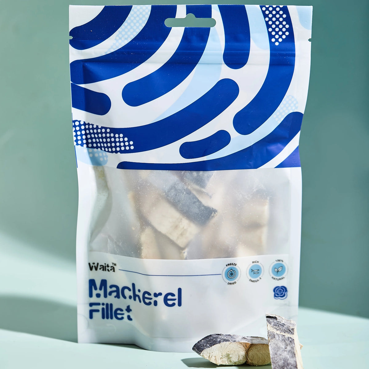 Waita Freeze Dried Mackerel 40g | Freeze Dried Natural Treats for Dogs and Cats Pawtastic Munchies