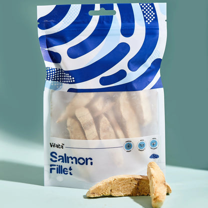 Waita Freeze Dried Salmon 40g | Freeze Dried Natural Treats For Dogs And Cats Pawtastic Munchies