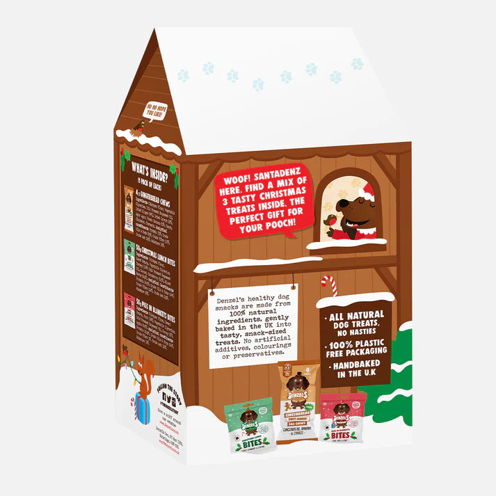 Grotto Gift Box for dogs festive natural dog treats