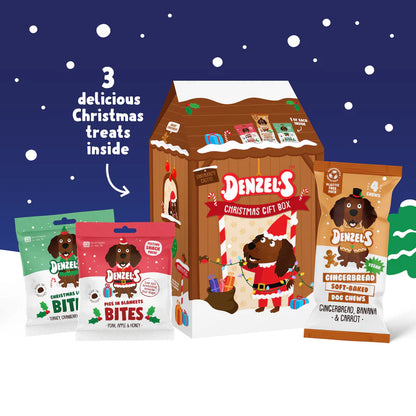 Grotto Gift Box for dogs festive natural dog treats