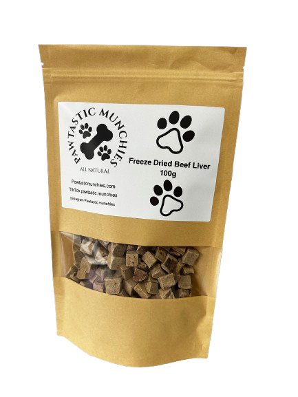 Freeze Dried Beef Liver - Dog Training Treats