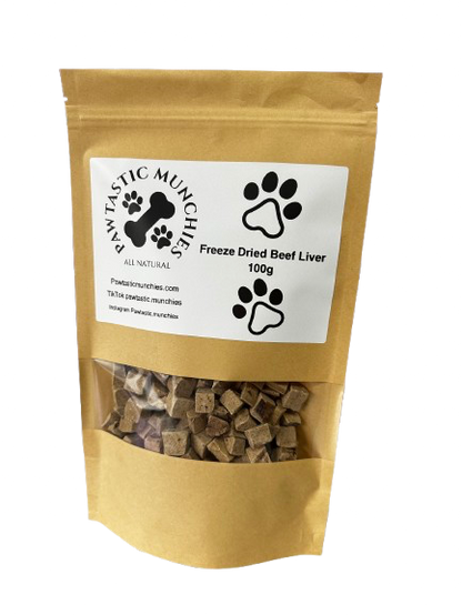 Freeze Dried Beef Liver - Dog Training Treats