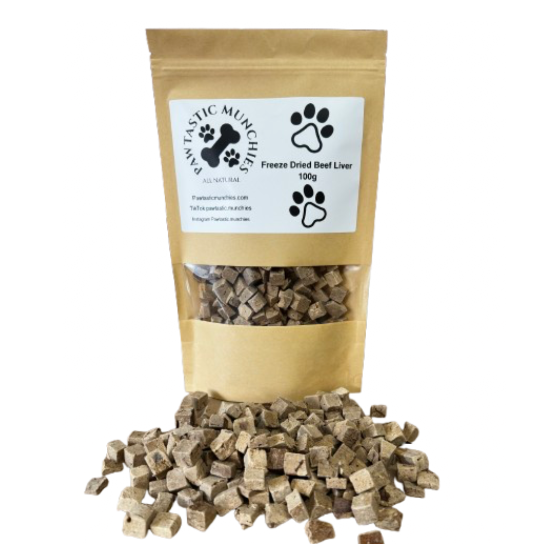 Freeze Dried Beef Liver - Dog Training Treats