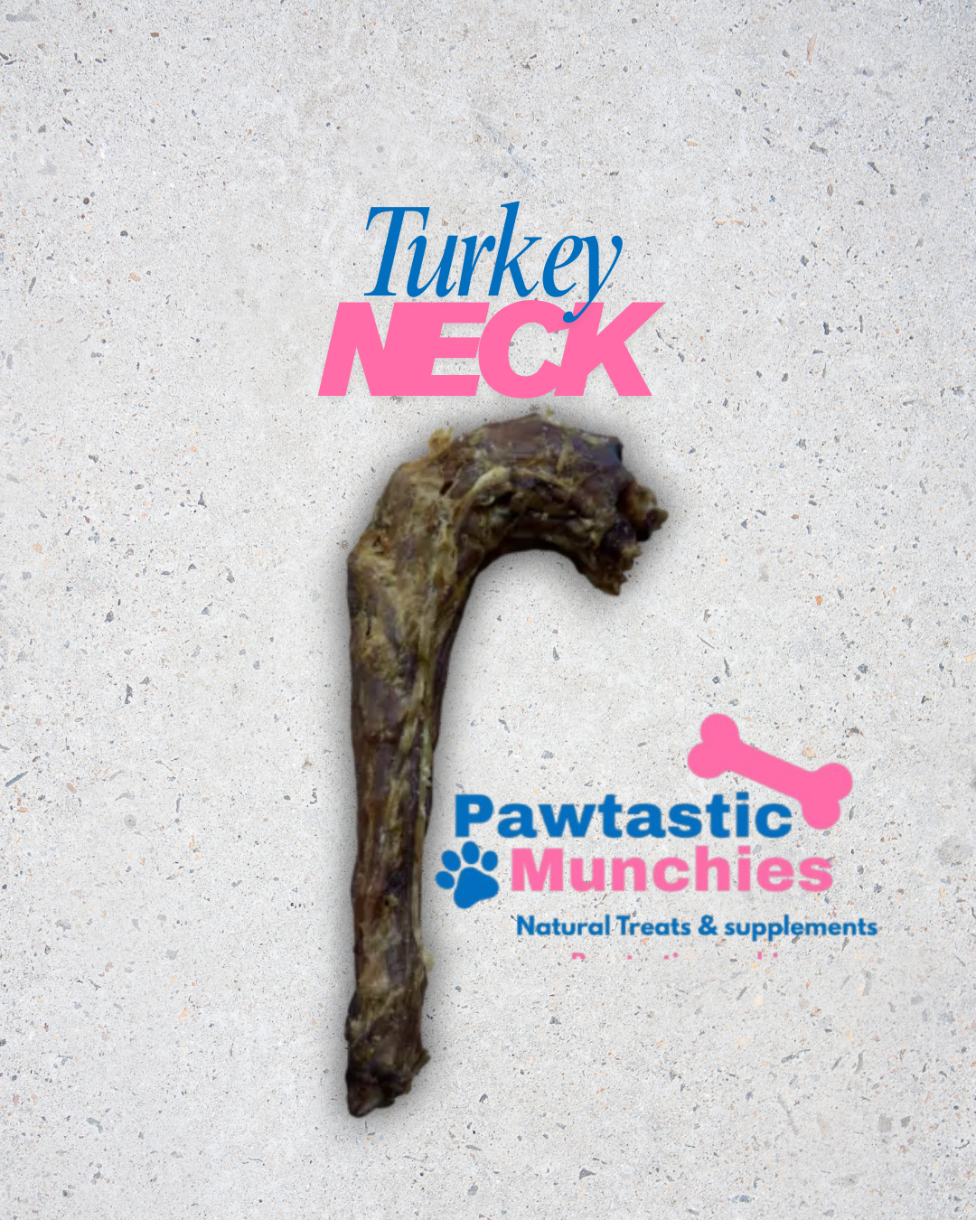 Turkey neck crunchy natural dog chew – 100% turkey, high protein treat