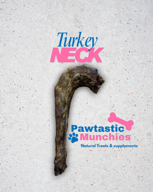 Turkey neck crunchy natural dog chew – 100% turkey, high protein treat